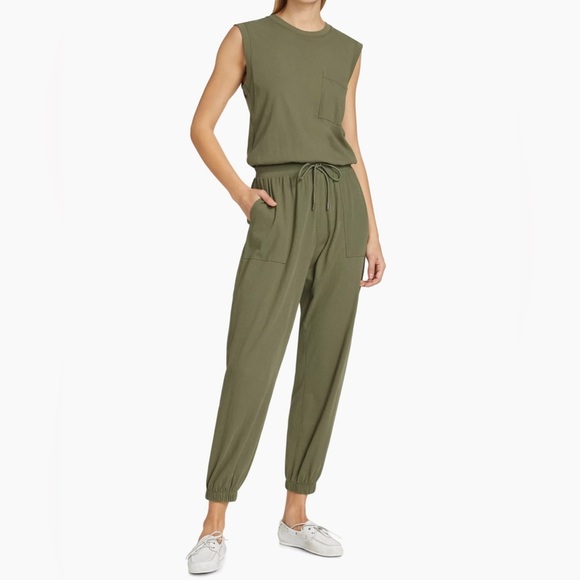 ATM | High Torsion Sleeveless Jumpsuit - Picture 1 of 6